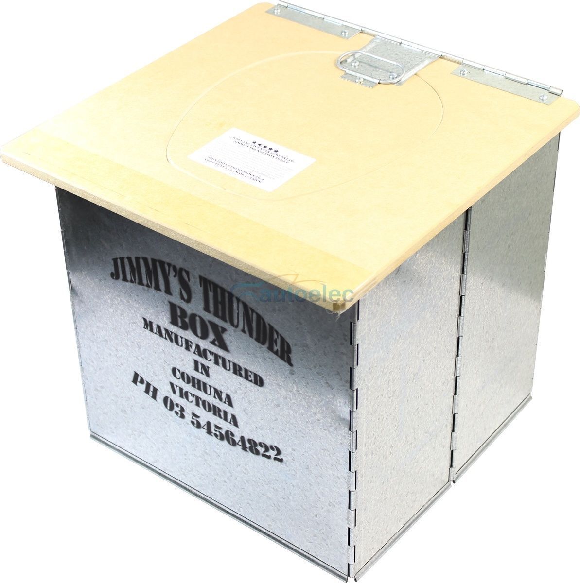 Jimmy's Thunderbox Outdoor Portable Toilet Raw