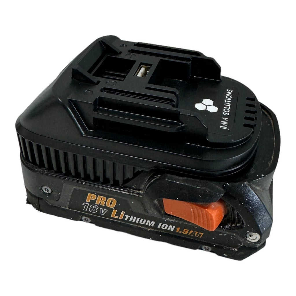 AEG/Ridgid 18v Battery - Makita 18v Tool Adaptor