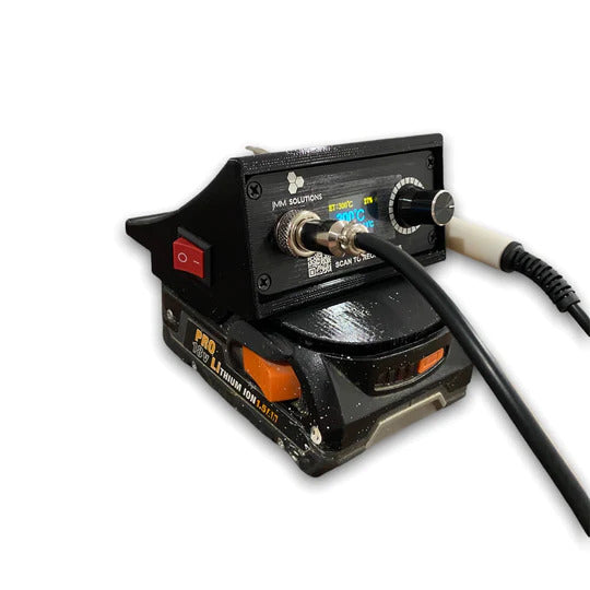 AEG/RIDGID Compatible Battery Solder Station