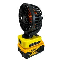 Dewalt Compatible 18v 100mm Fan with USB Charger