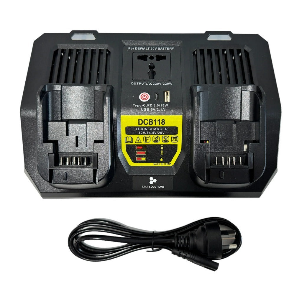 Dewalt Compatible Charger/Inverter with USB
