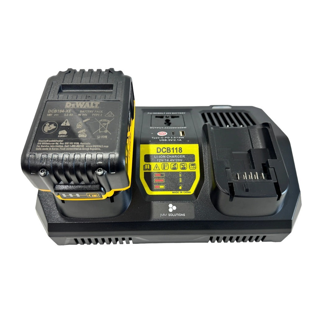 Dewalt Compatible Charger/Inverter with USB