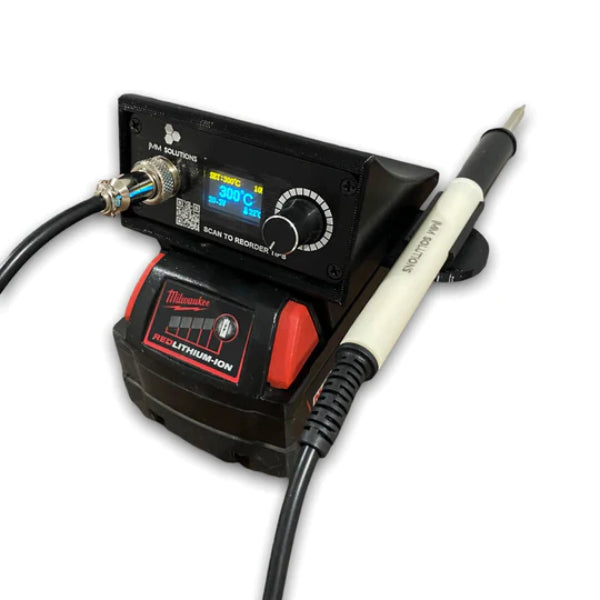 Milwaukee Compatible Battery Solder Station