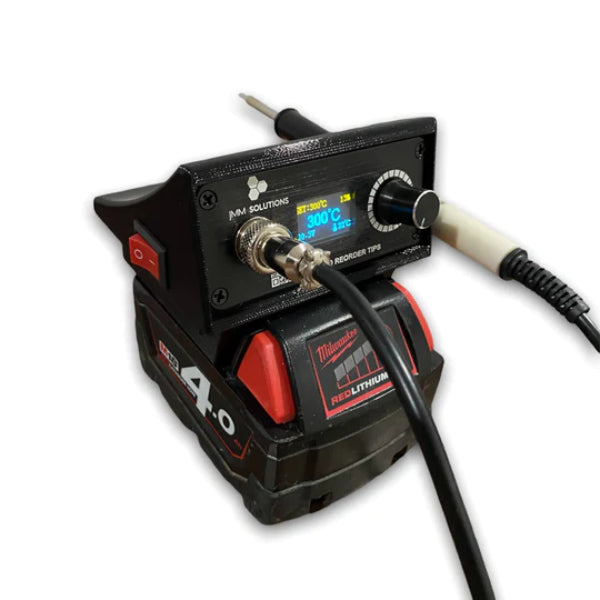 Milwaukee Compatible Battery Solder Station
