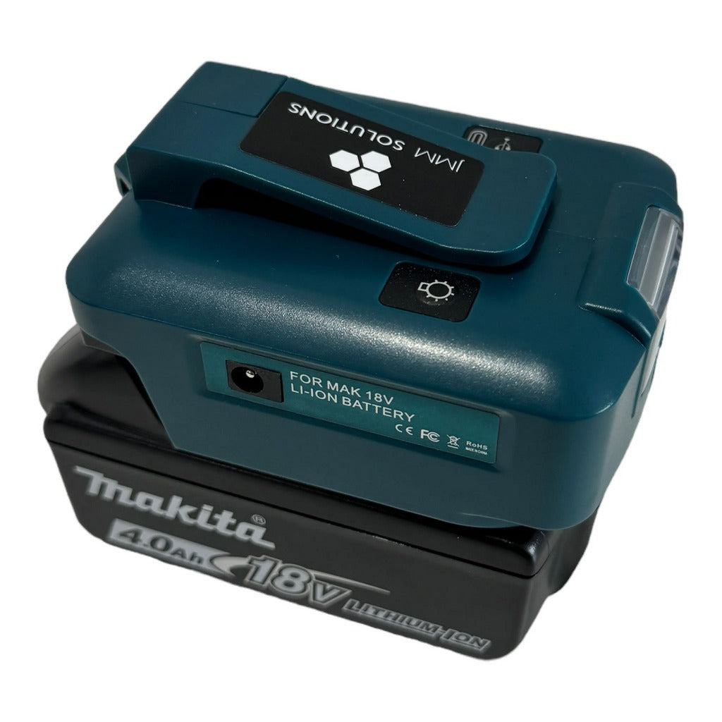 Makita Compatible USB & 12V Charger with LED