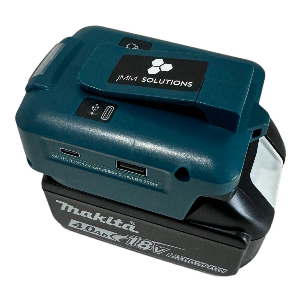 Makita Compatible USB & 12V Charger with LED