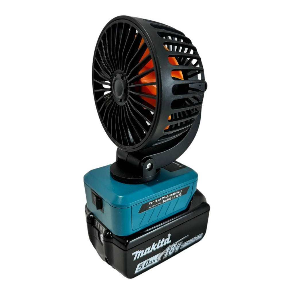 Makita Compatible 18v 100mm Fan with USB Charger