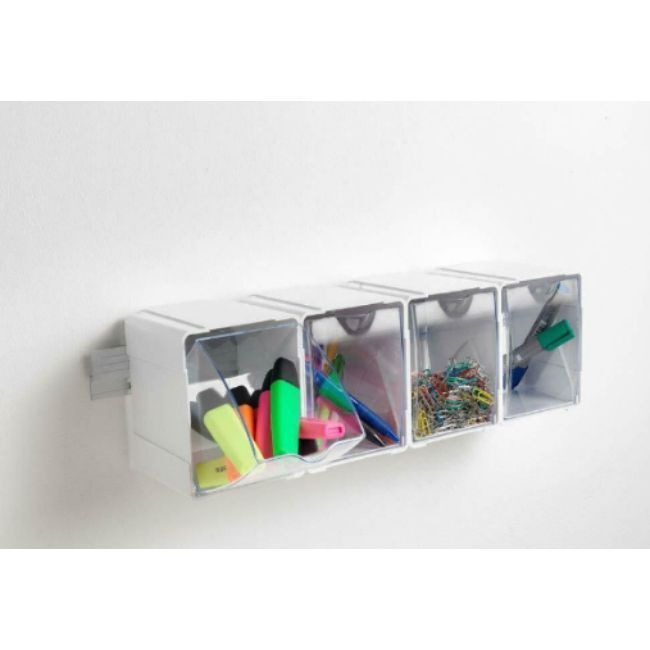 Interlocking Storage Organizer - Set of 4 - White
