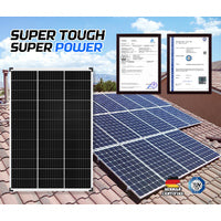 ATEM POWER 130W Solar Panel Kit Mono Generator Caravan Camping Power Battery Charging 12V