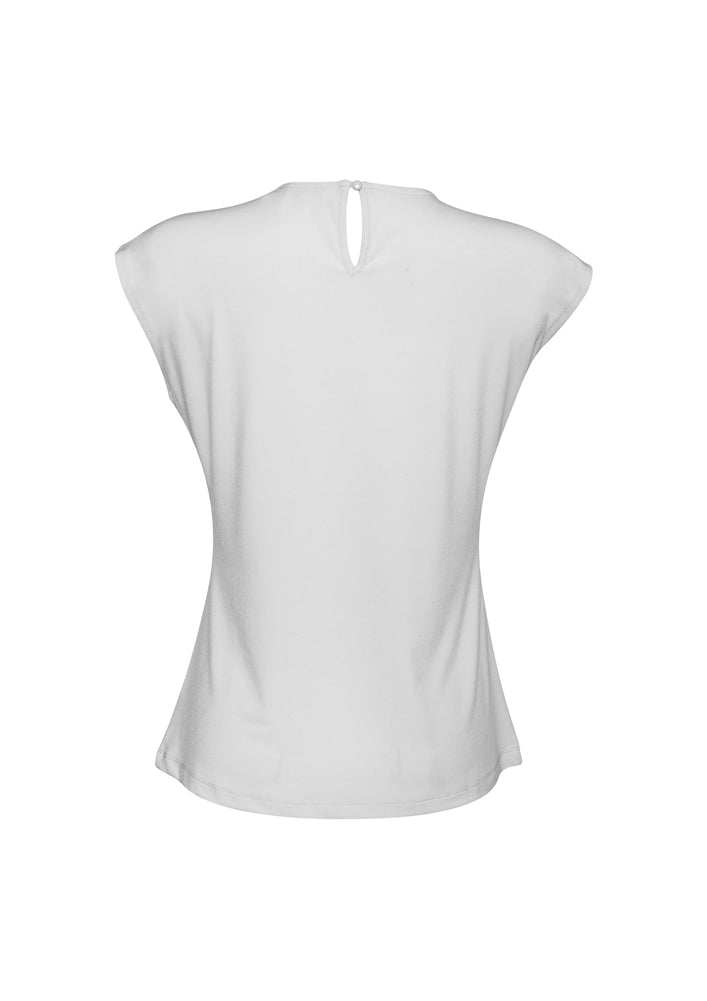 Biz Collection Ladies Mia Pleat Knit Top