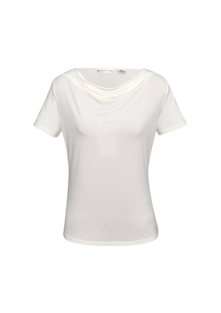 Biz Collection Ladies Ava Drape Knit Top