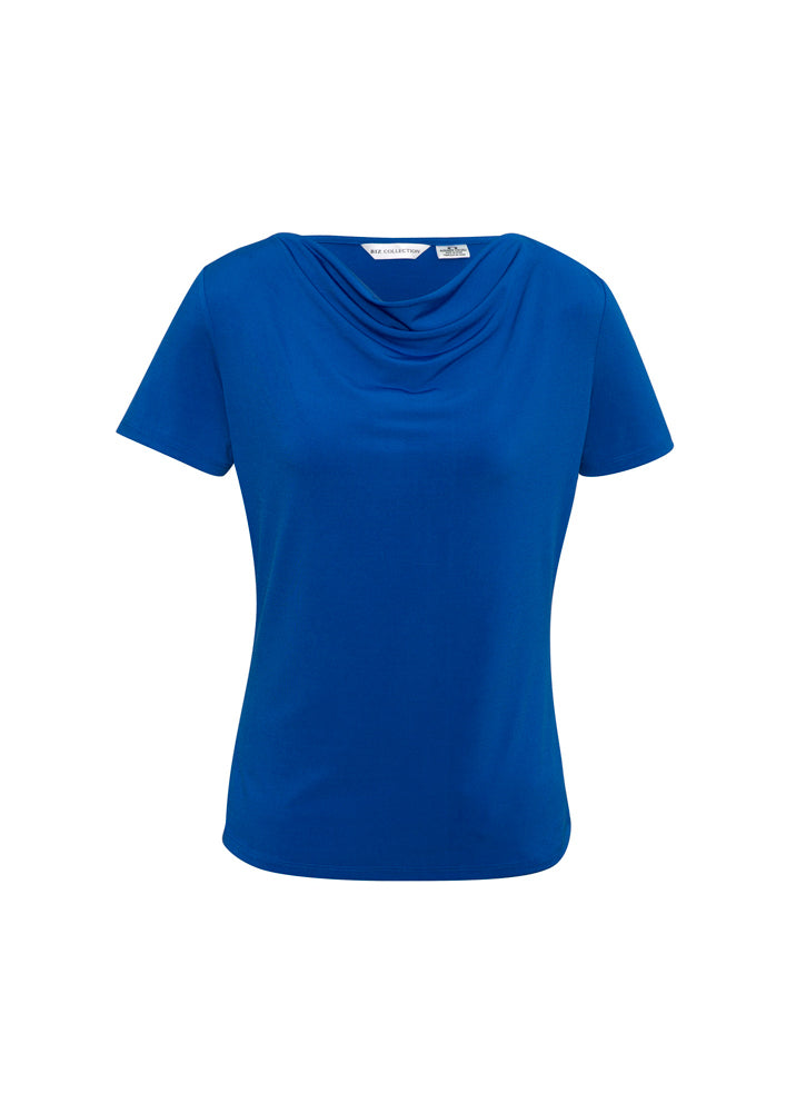 Biz Collection Ladies Ava Drape Knit Top