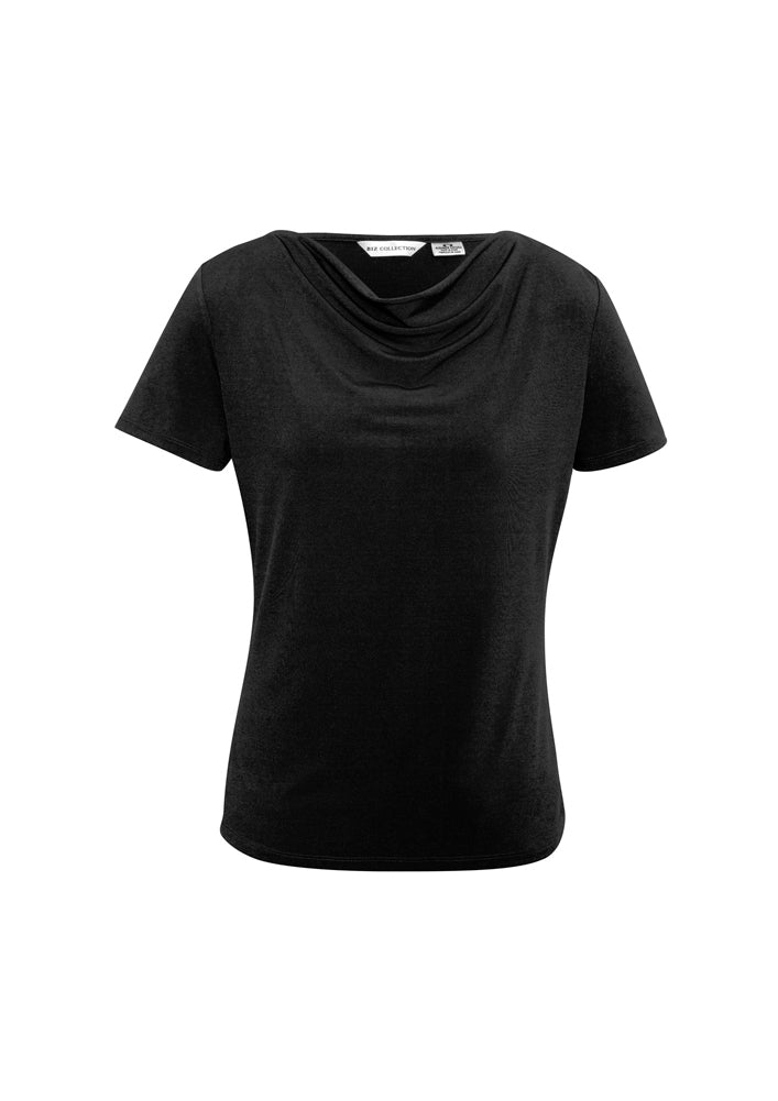 Biz Collection Ladies Ava Drape Knit Top