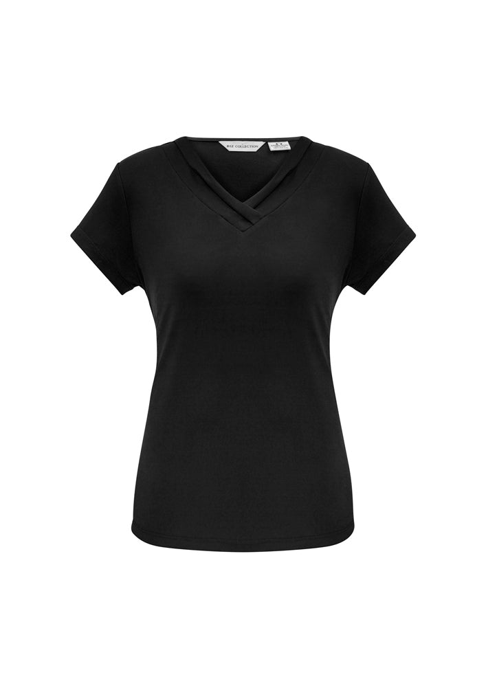 Biz Collection Ladies Lana Short Sleeve Top