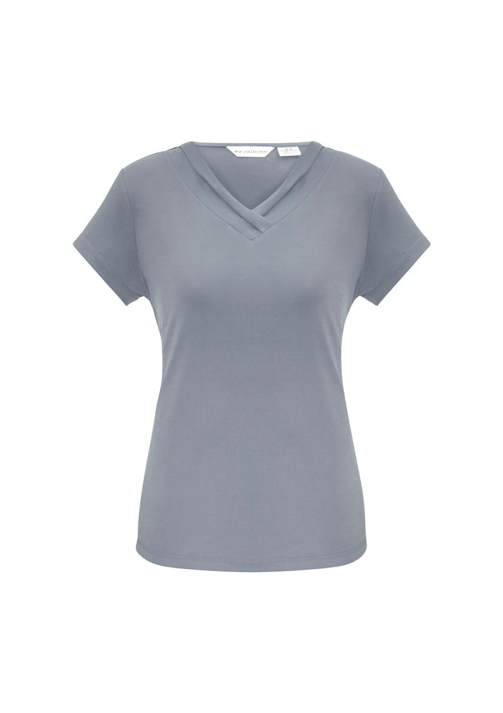 Biz Collection Ladies Lana Short Sleeve Top