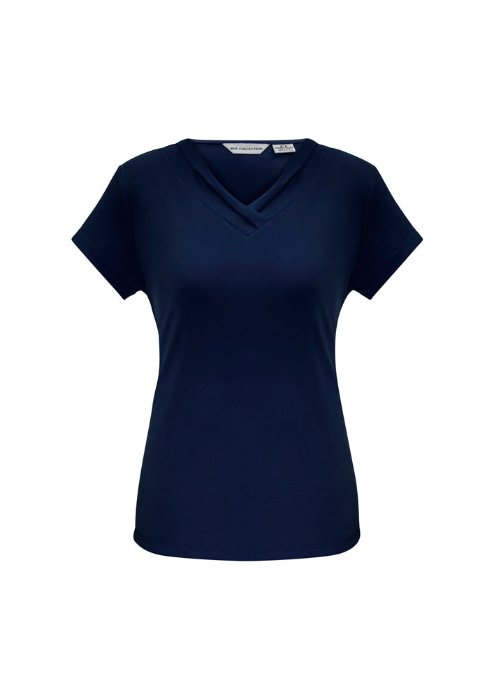 Biz Collection Ladies Lana Short Sleeve Top
