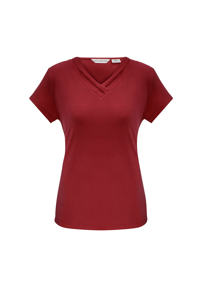 Biz Collection Ladies Lana Short Sleeve Top