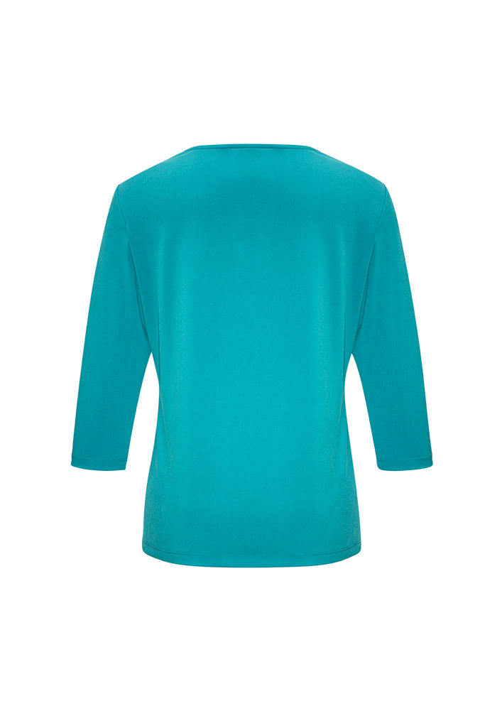 Biz Collection Ladies Lana 3/4 Sleeve Top