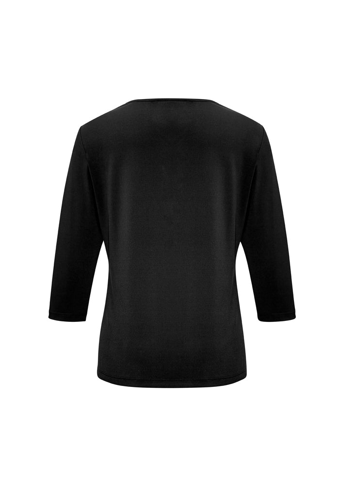 Biz Collection Ladies Lana 3/4 Sleeve Top