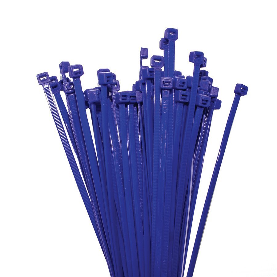 Cable Ties Blue 100mm x 2.5mm 25 Pack
