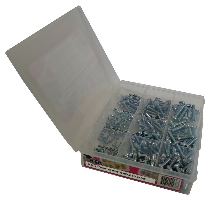 Screw Pan Metric XR Metal Thread Zp Pack 255 Pcs