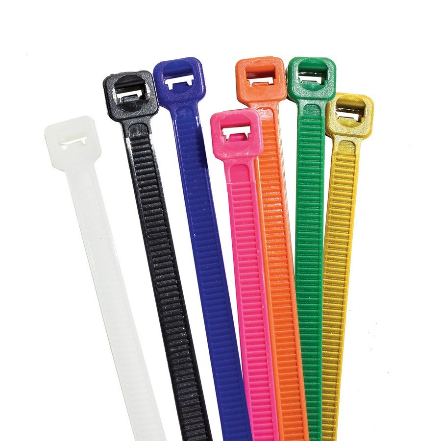Cable Ties Mixed Colour 300 x 4.8mm