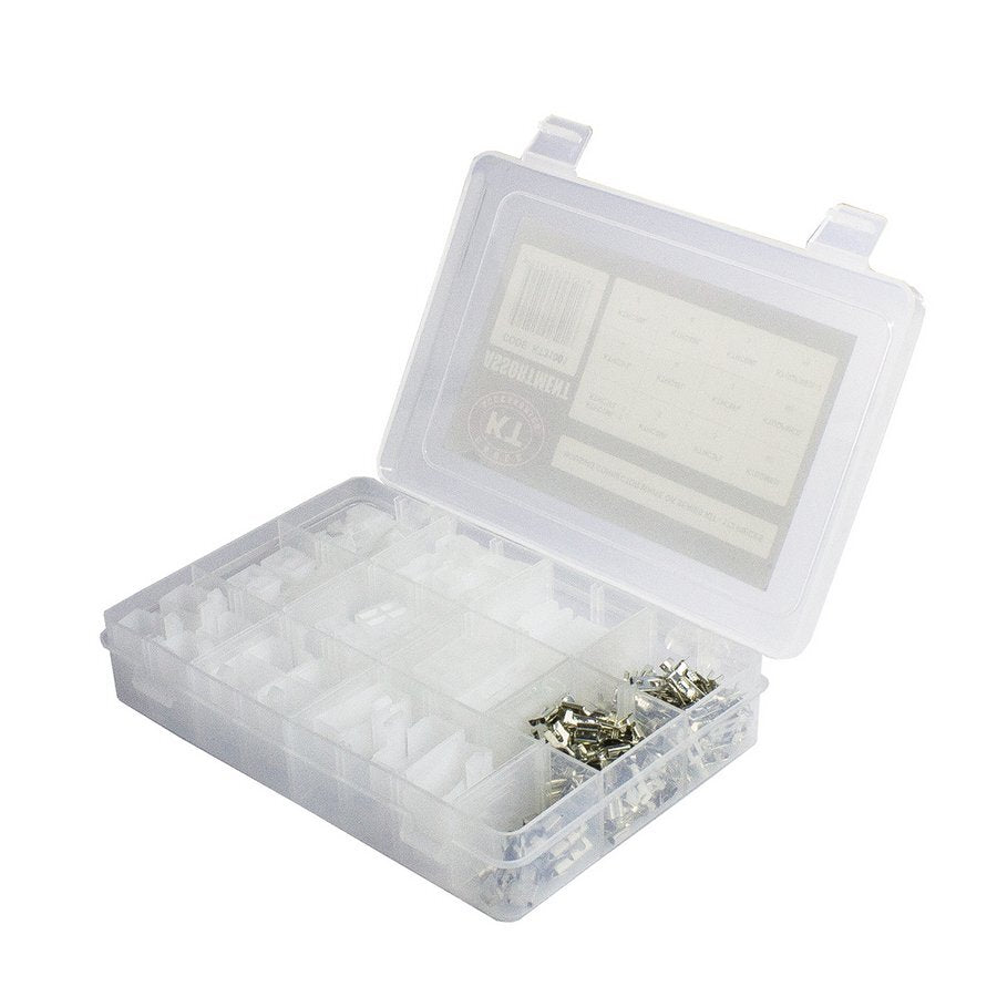 Housing Connector Kit Assortment White QK Series 174 Pieces