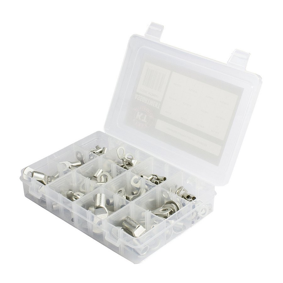 Copper Battery Lug Kit Assortment 78 Pieces