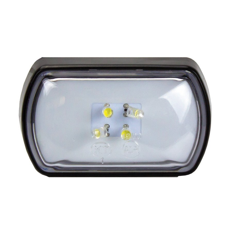 Side Marker Lamp White Multi-volt 58mm x 25mm