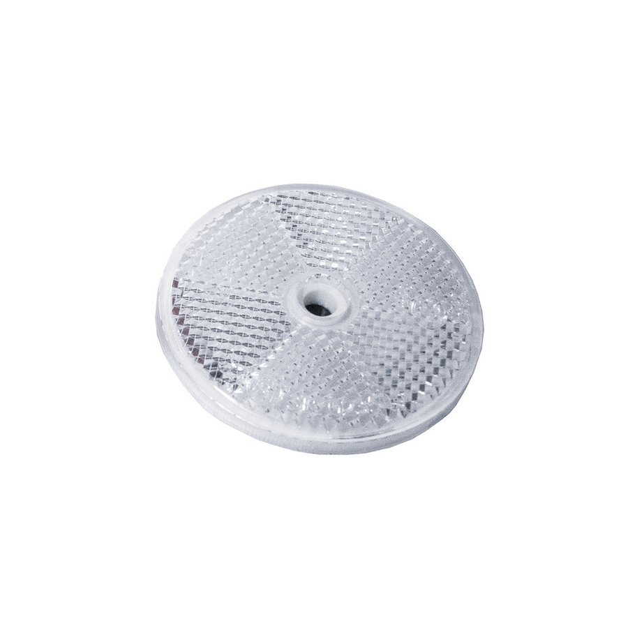 Reflector Round Clear 60mm Twin Pack