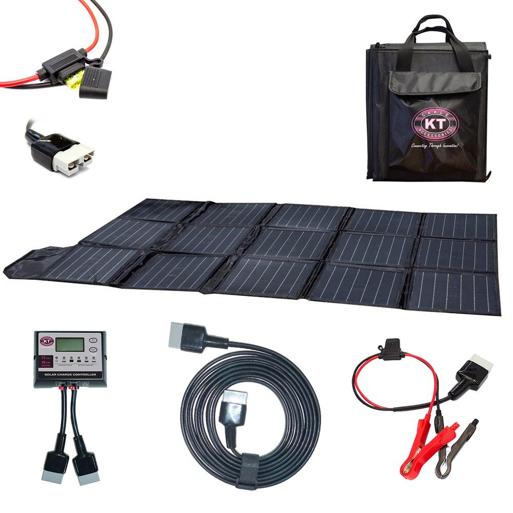 300 Watt 12V Portable Solar Folding Blanket