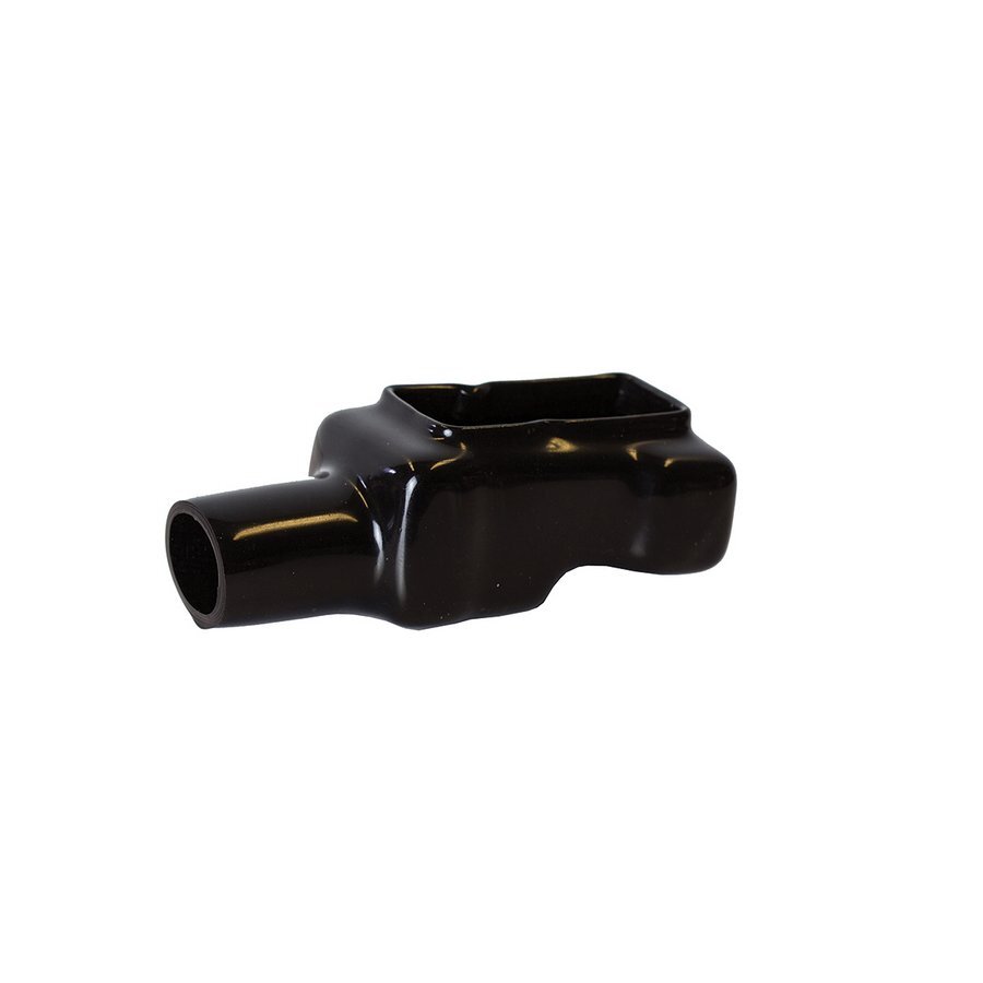 Battery Terminal Black End Entry Saddle-Back