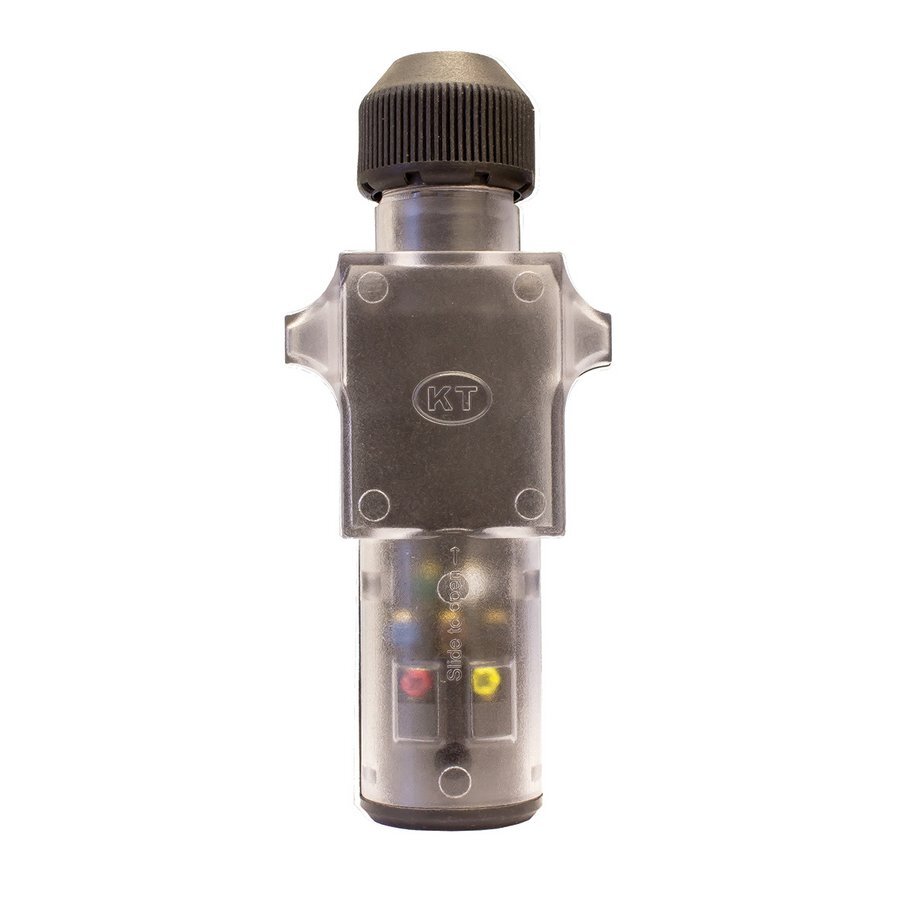 7 Pin Small Round Trailer Plug Clear