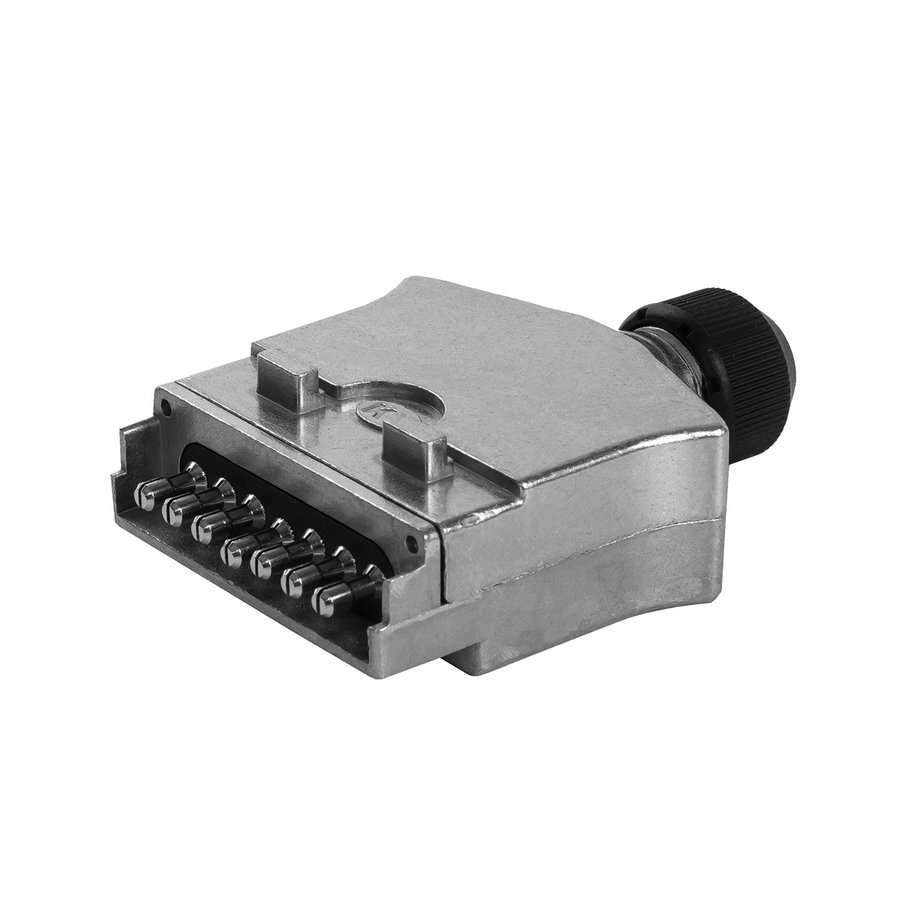 7 Pin Flat Trailer Plug Metal