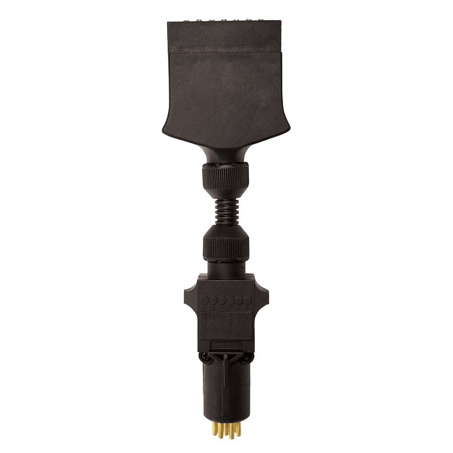 7 Pin Flat Socket to Small Plug Standard