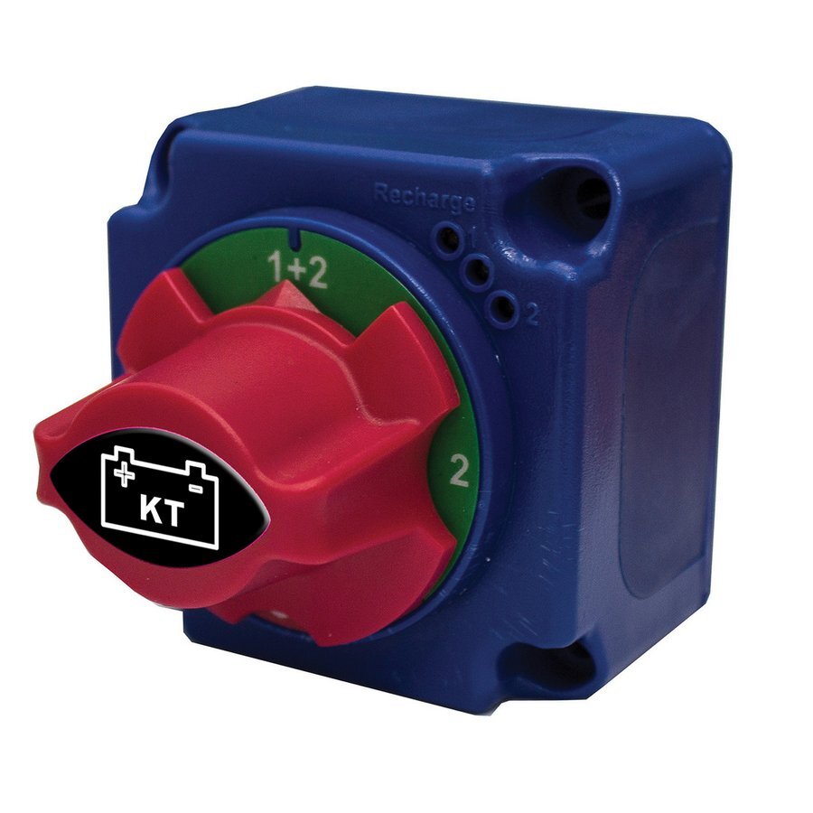 Battery Switch 4 Way LED Indicator