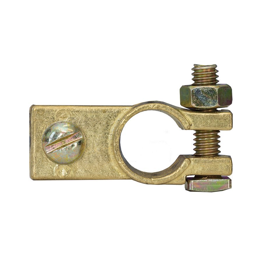 Battery Terminal Negative Thread & Nut Black 35mm – 50mm