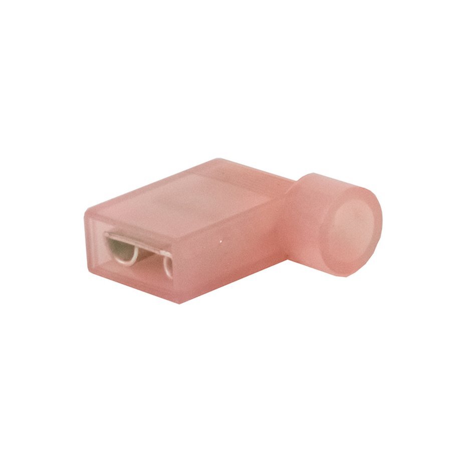 Terminals Flag Fully Insulated Red 6.3mm