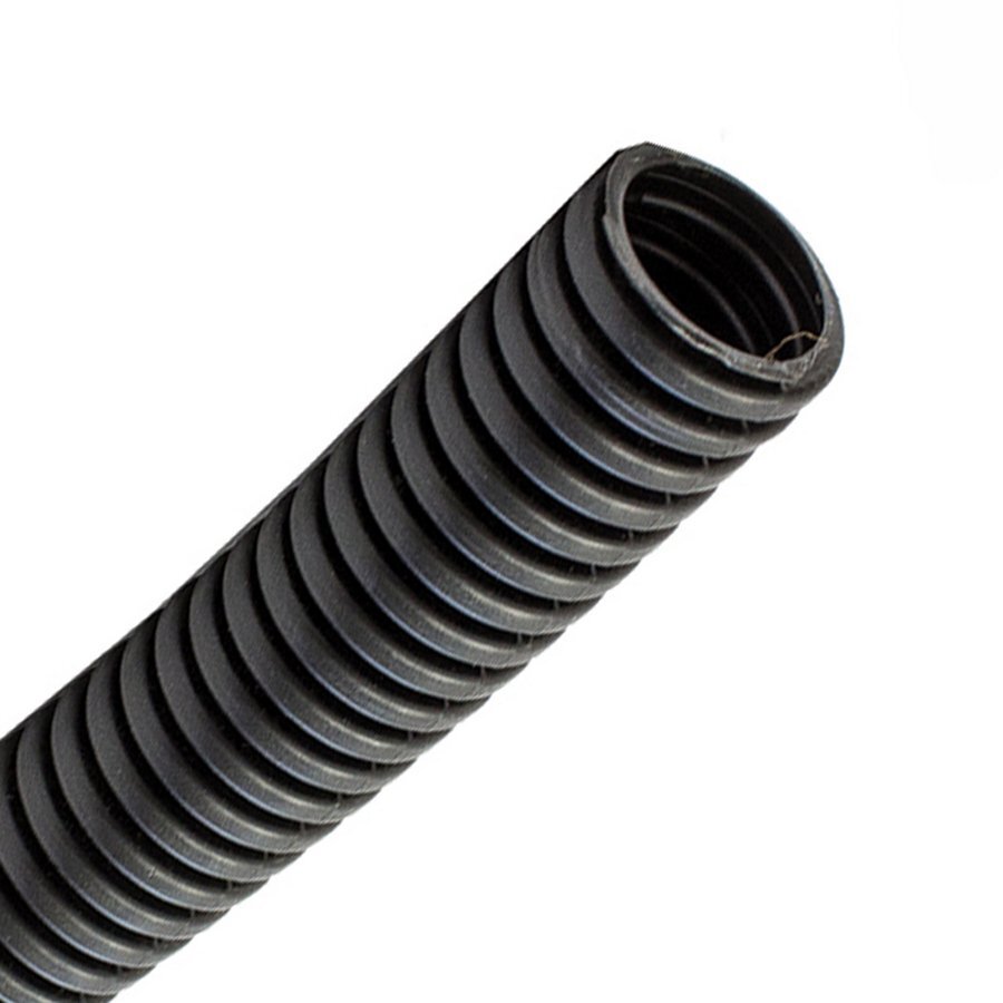 Loom Tubing Black 20mm x 100M No Split