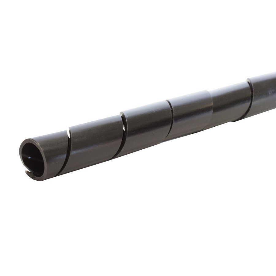 Spiral Wrap Black 12mm x 10M
