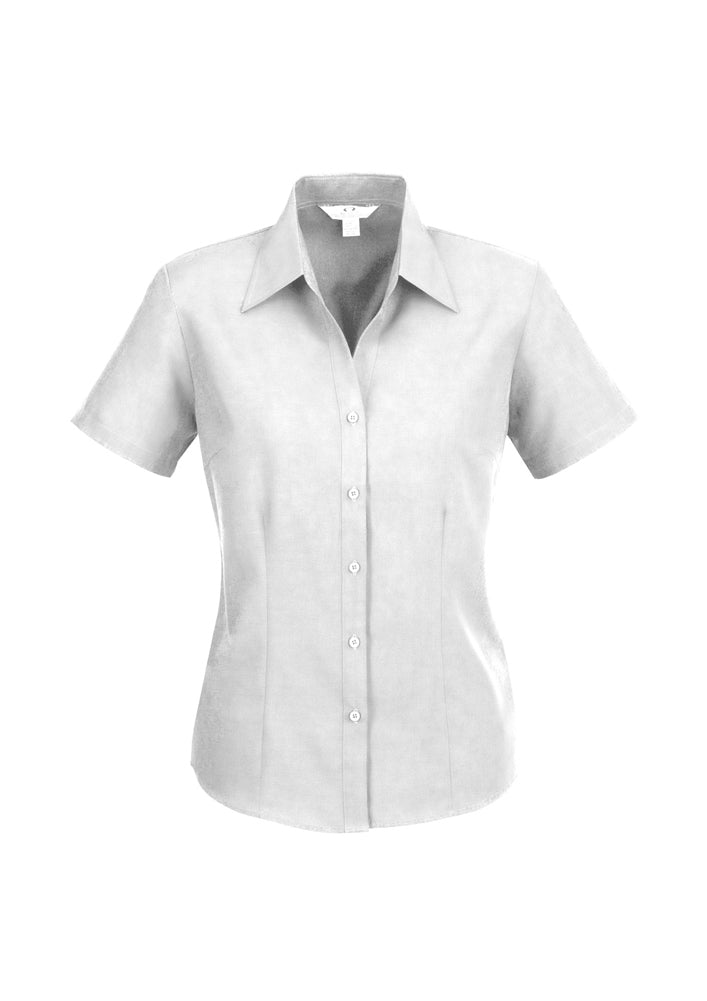 Biz Collection Ladies Plain Oasis Short Sleeve Shirt