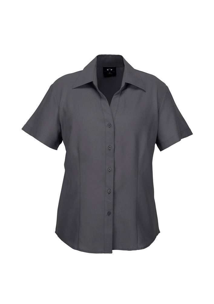 Biz Collection Ladies Plain Oasis Short Sleeve Shirt