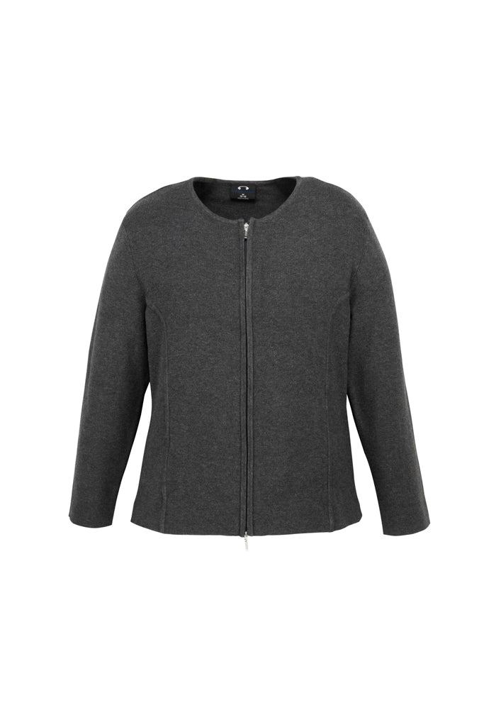 Biz Collection Ladies 2-Way Zip Cardigan
