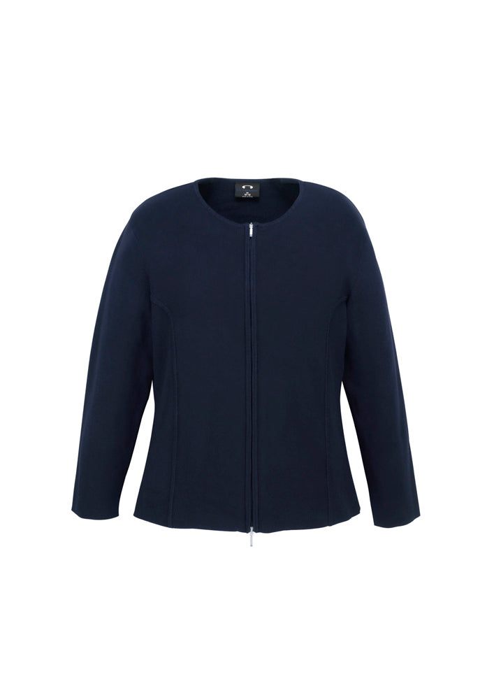 Biz Collection Ladies 2-Way Zip Cardigan