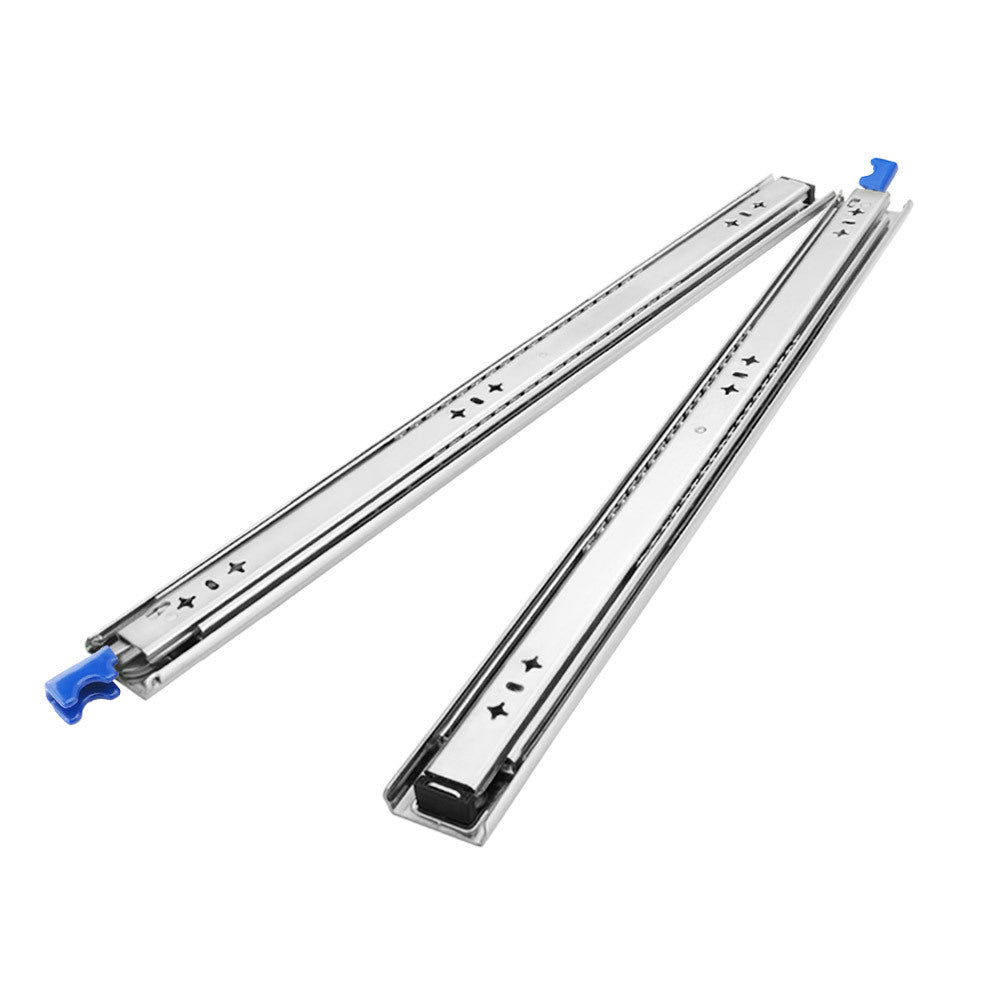 SAN HIMA 125kg Locking Drawer Slides / Runners 610mm 4wd Trailer Fridge Draw