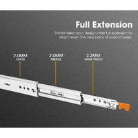 SAN HIMA 125kg Locking Drawer Slides 750mm