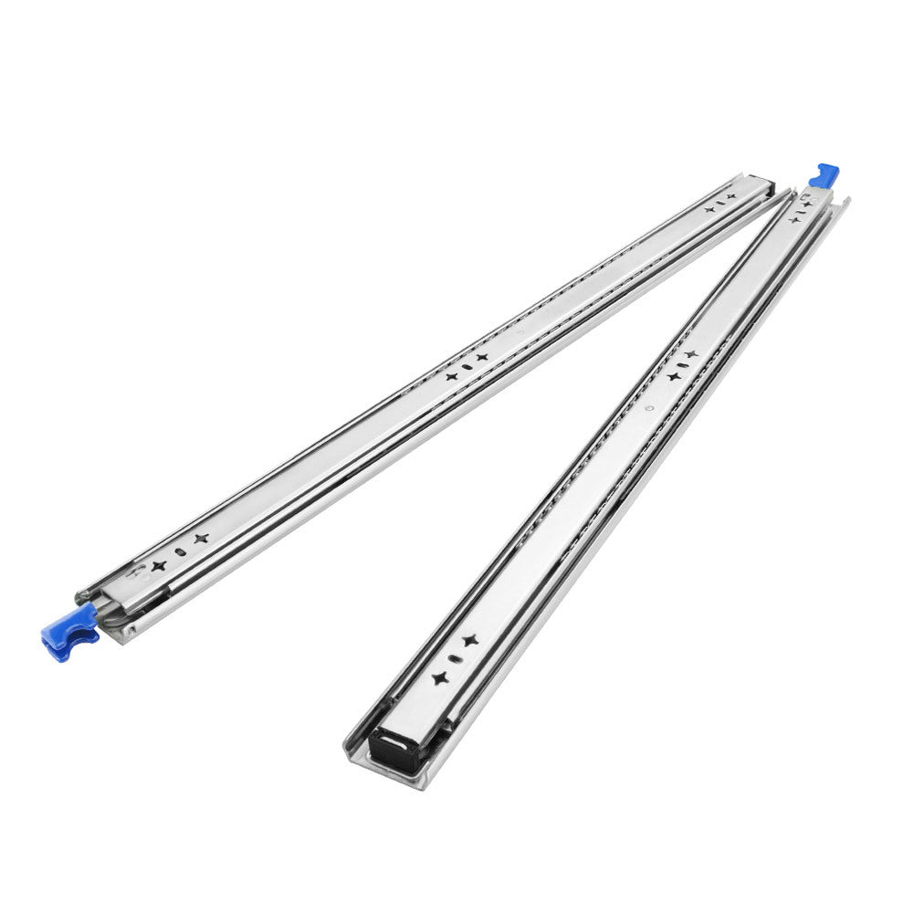 SAN HIMA 125kg Locking Drawer Slides / Runners 813mm 4wd Trailer Fridge Draw