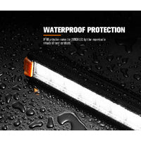 LIGHTFOX 14inch Osram LED Light Bar Super Slim Single Row Spot Flood Beam Offroad