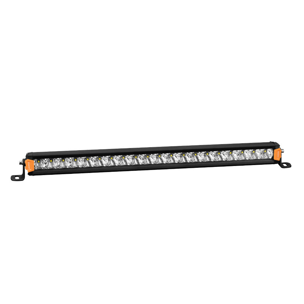 LIGHTFOX 20inch Osram LED Light Bar Super Slim Single Row Spot Flood Beam Offroad