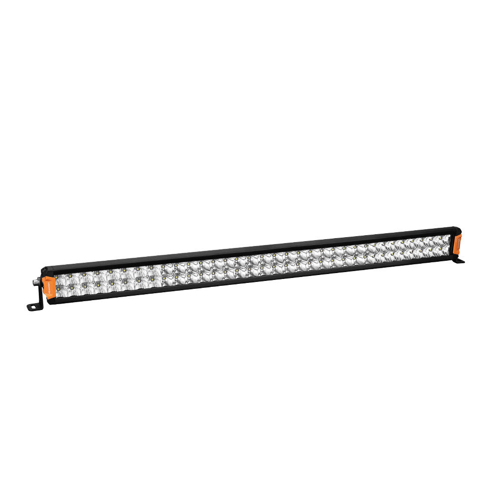 LIGHTFOX 40inch Osram LED Light Bar Spot Flood Combo Dual Row Lamp Offroad 4x4